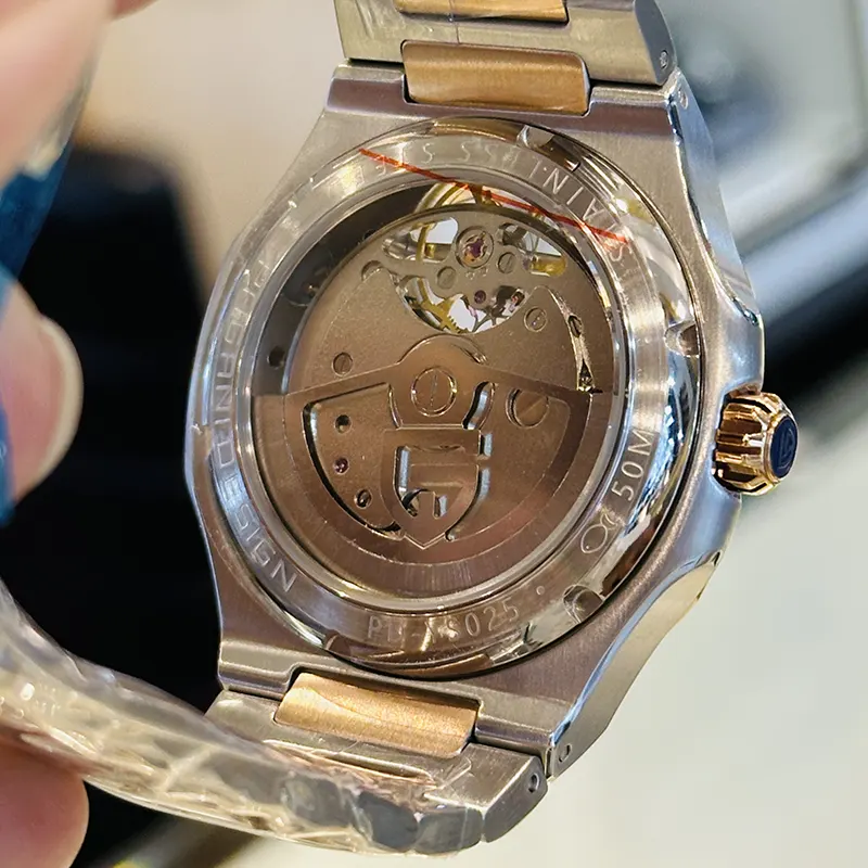 Pagani Design Automatic Rose Gold Dial Men's Watch- PD-YS025